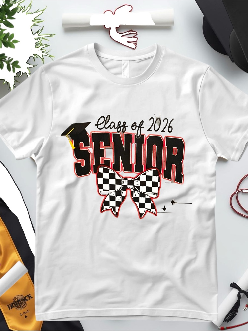 Class 2026  Graduation Senior T-shirt New made to order S M L XL graphic tee